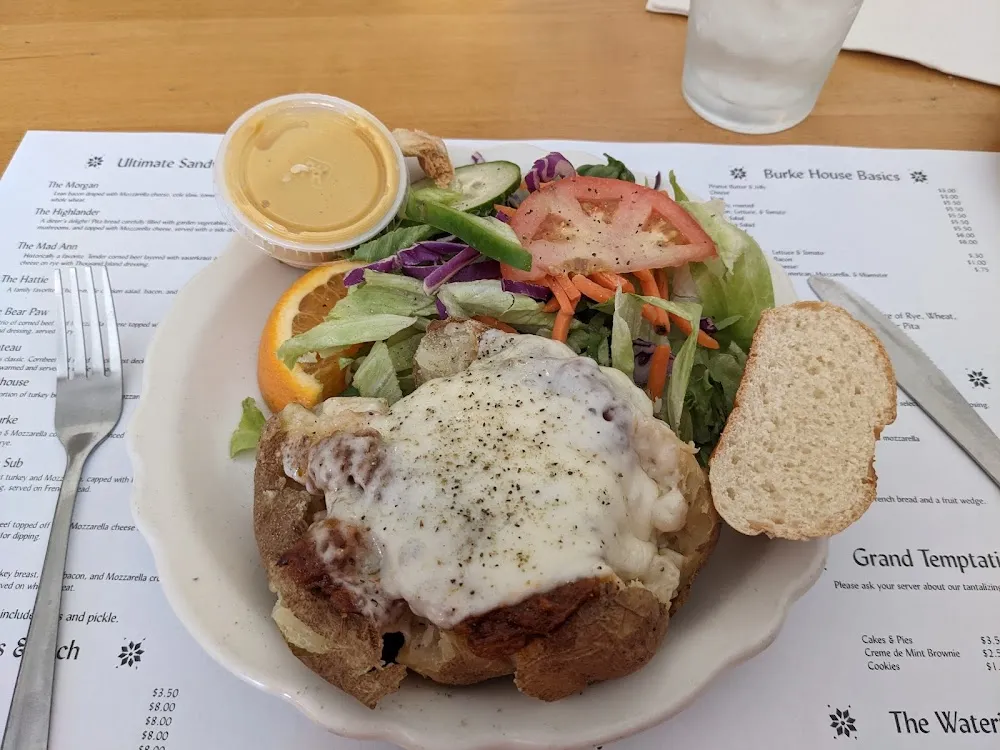 Baked Potato with Pork