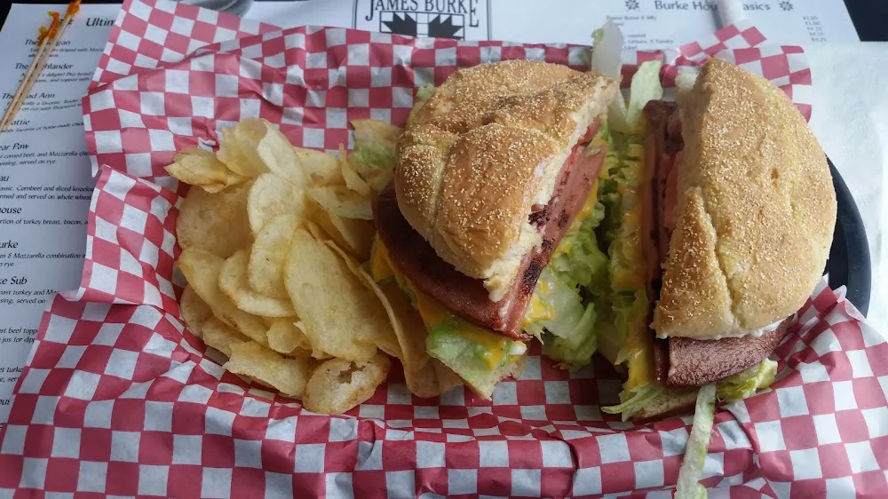Bologna Sandwich with Chips